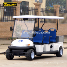 EXCAR Camión eléctrico de 6 plazas con mini bus eléctrico Cruiser con caja de carga